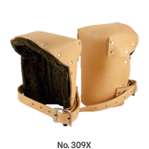 Professional Double-Felt Leather Knee Pads