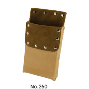 Single-Pocket Pouch with Leather Lining